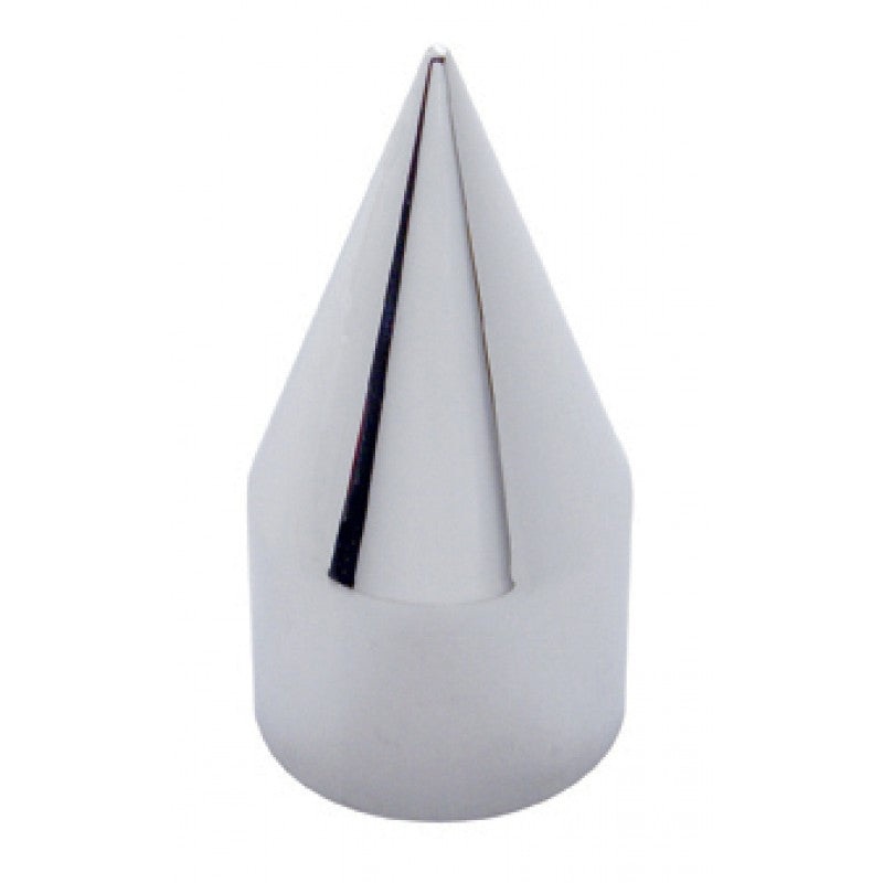 1-1/2 chrome plastic spike push-on lug nut cover