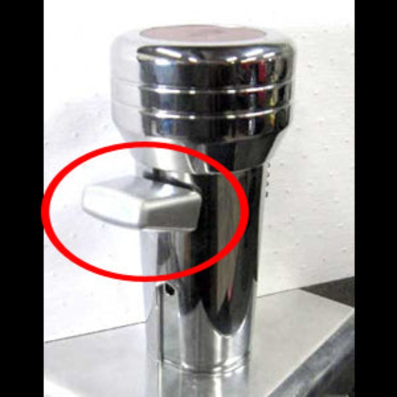 Chrome plastic Eaton Fuller 9/10/13/15/18 speed splitter/range selector lever cover ONLY