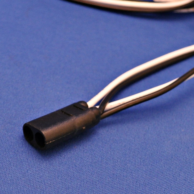 Double female plug continuous wire harness – 12 centers, sold PER PLUG PAIR