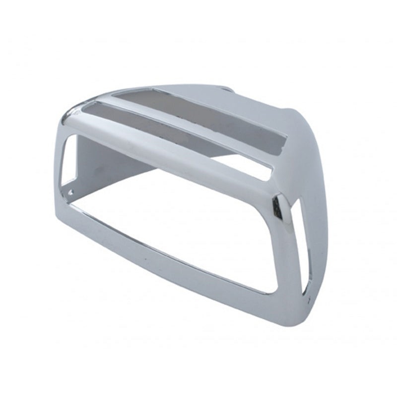 Peterbilt chrome plastic headlight turn signal cover for 31 diode LED ONLY – No Visor