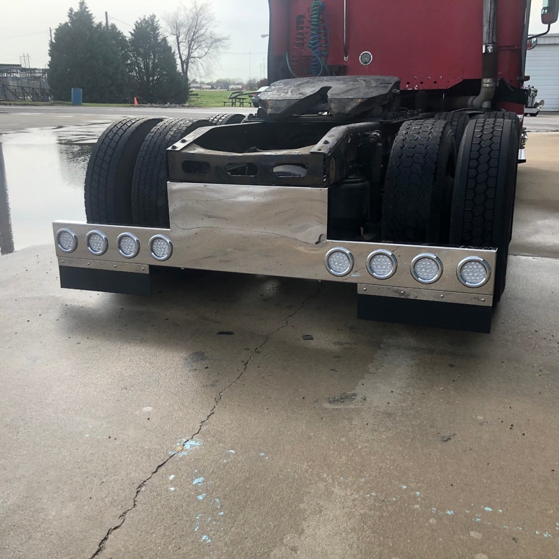 Stainless steel reversed T-bar with 8 round 4 light holes