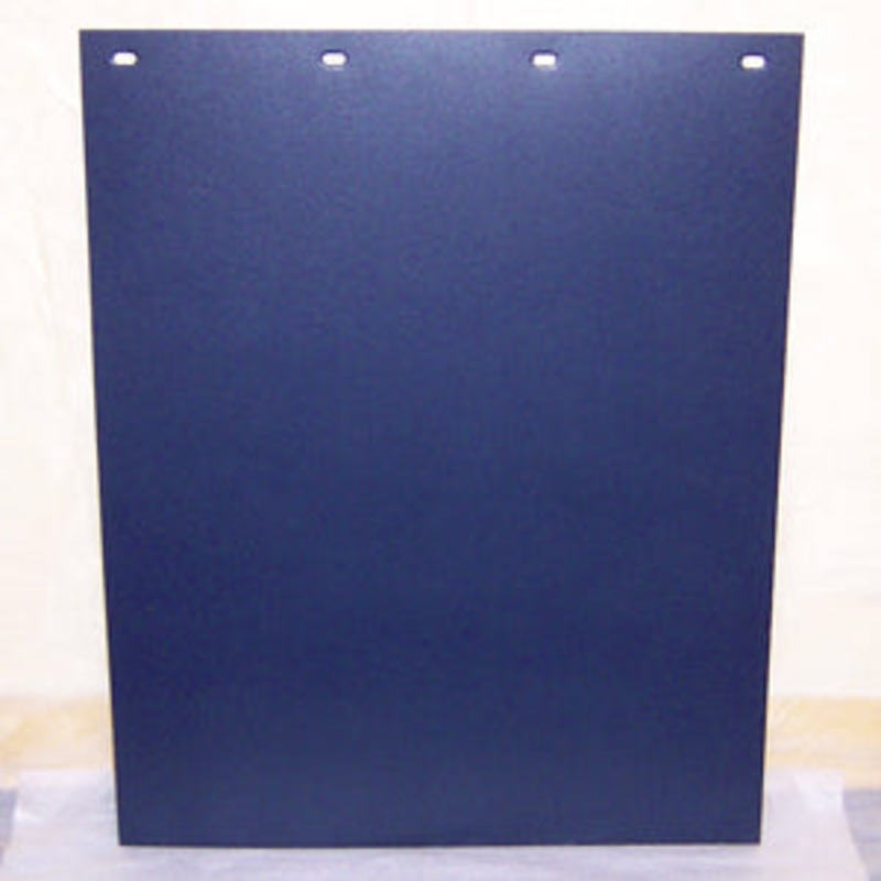 24 x 30 bright colored plastic mudflap – Dark Blue