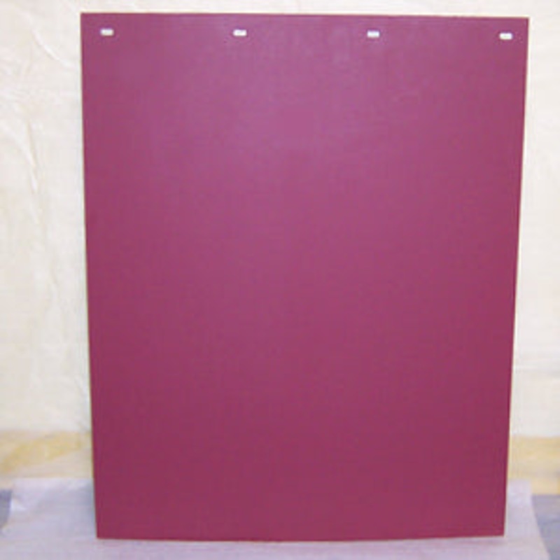 24 x 30 bright colored plastic mudflap – Maroon