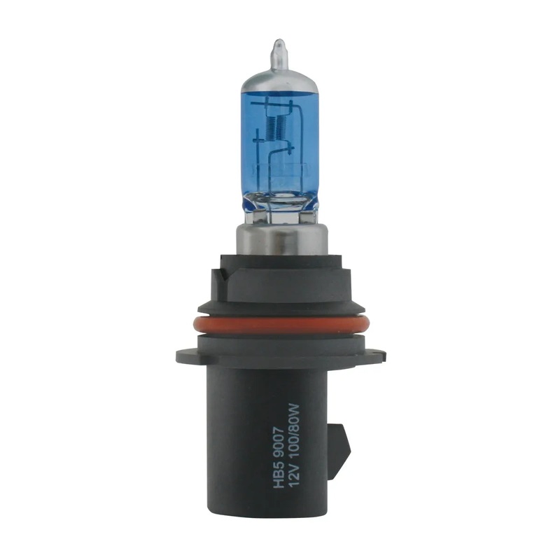 #9007 halogen headlight bulb – PAIR, Icy Blue – 100/80 watts