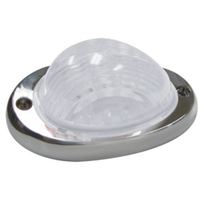 Amber 35 diode LED Freightliner sleeper marker light – CLEAR lens