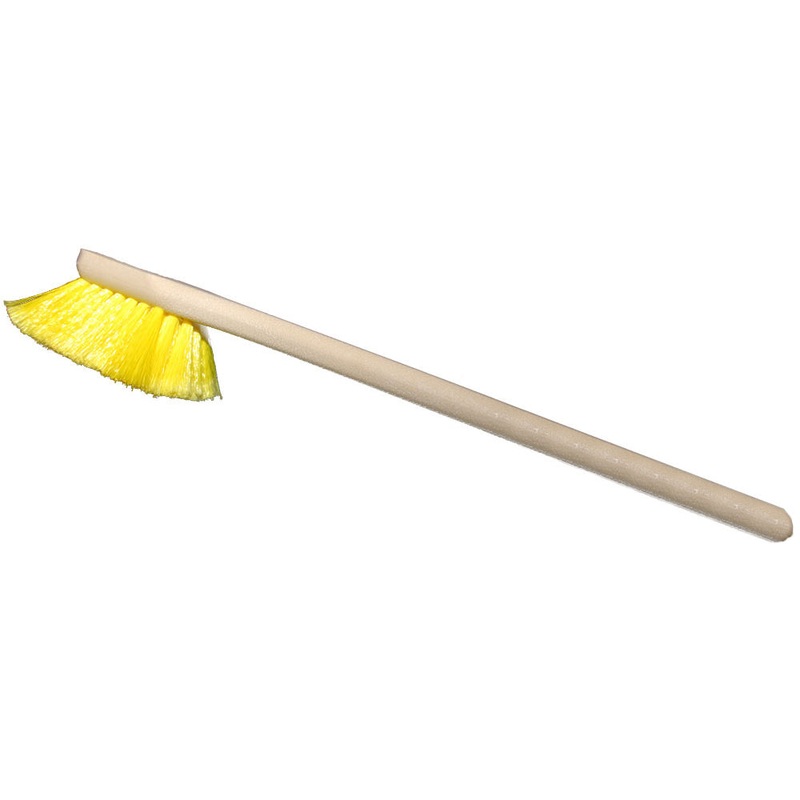 Fender scrub brush with 20 plastic handle