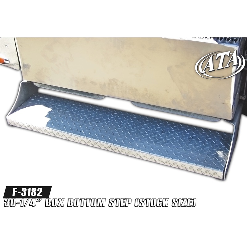 Freightliner Classic aluminum battery OR tool box step