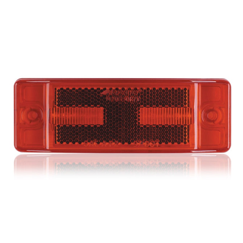 Red 2 x 6 rectangular 8 diode LED marker/TURN SIGNAL light