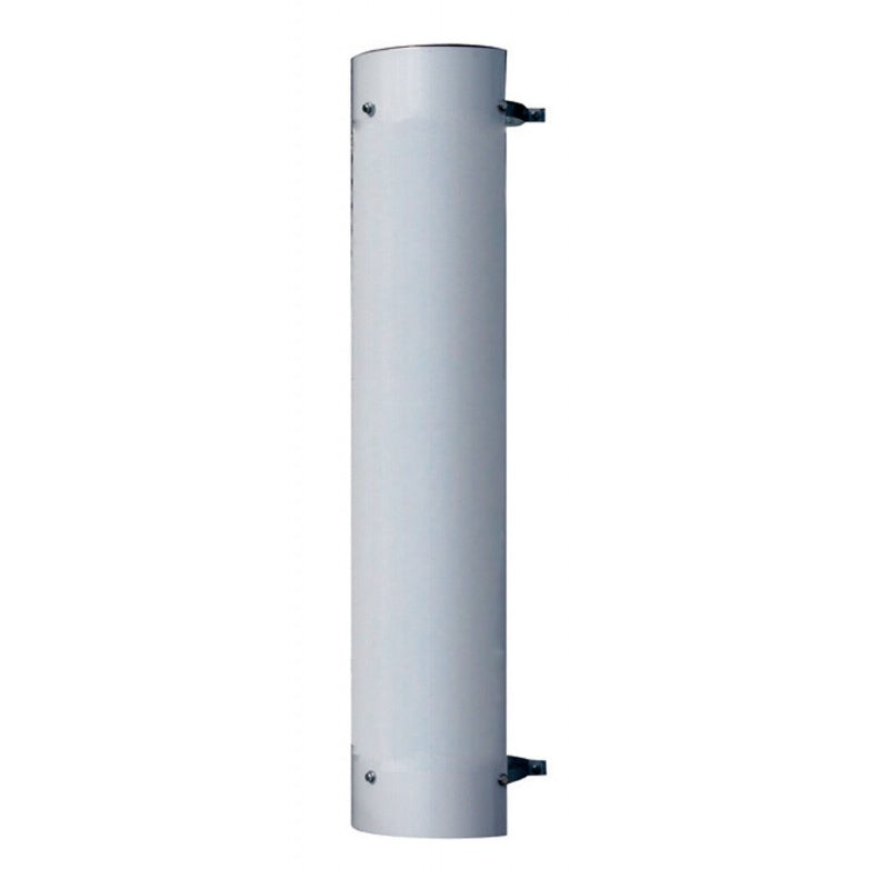 Stainless steel 48 long exhaust muffler heat shield – SINGLE