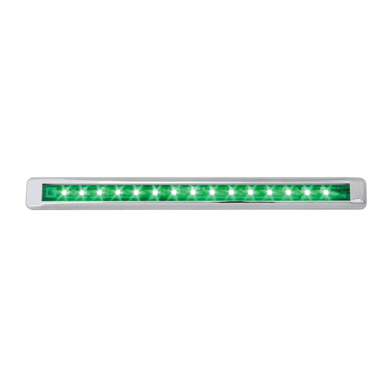 Chrome plastic bezel ONLY for 12 ultra thin LED light bars
