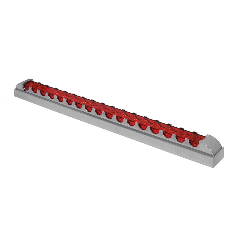 Chrome plastic bezel ONLY for 20 Spyder LED light bars