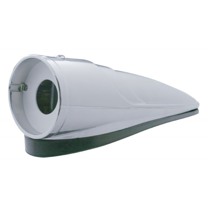 Chrome plastic Grakon 1000-style LED cab light housing – Without Visor