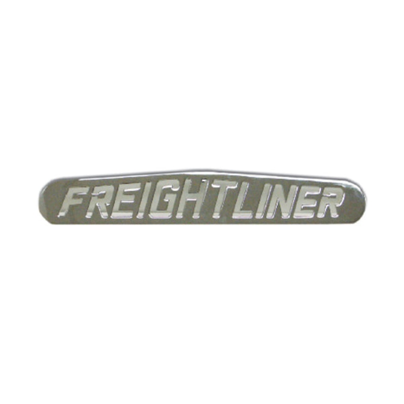 Freightliner 24 chrome bottom plate w/3 welded studs – SINGLE
