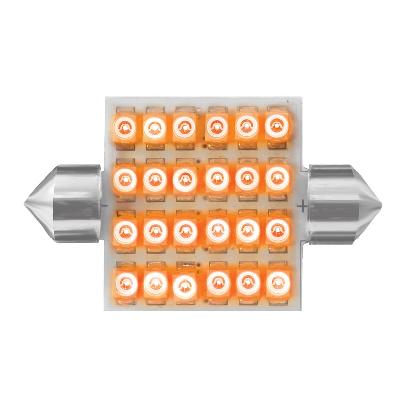Hyper Bright 24-diode LED 211 dome light bulb – PAIR