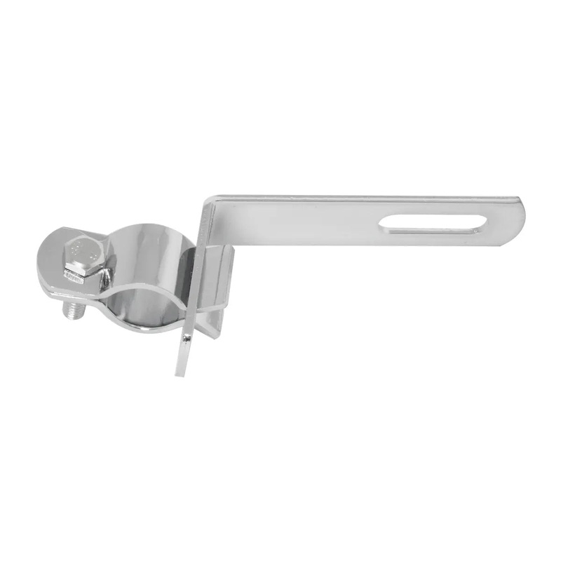 Side mount chrome mirror clamp for outside diameter tubing – 3/4 Diameter