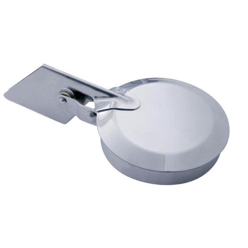 Stainless steel rain cap for straight-cut exhaust stacks – 5 Diameter