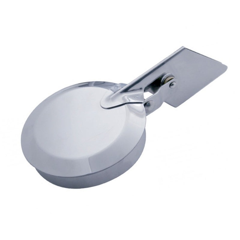 Stainless steel rain cap for straight-cut exhaust stacks – 6 diameter