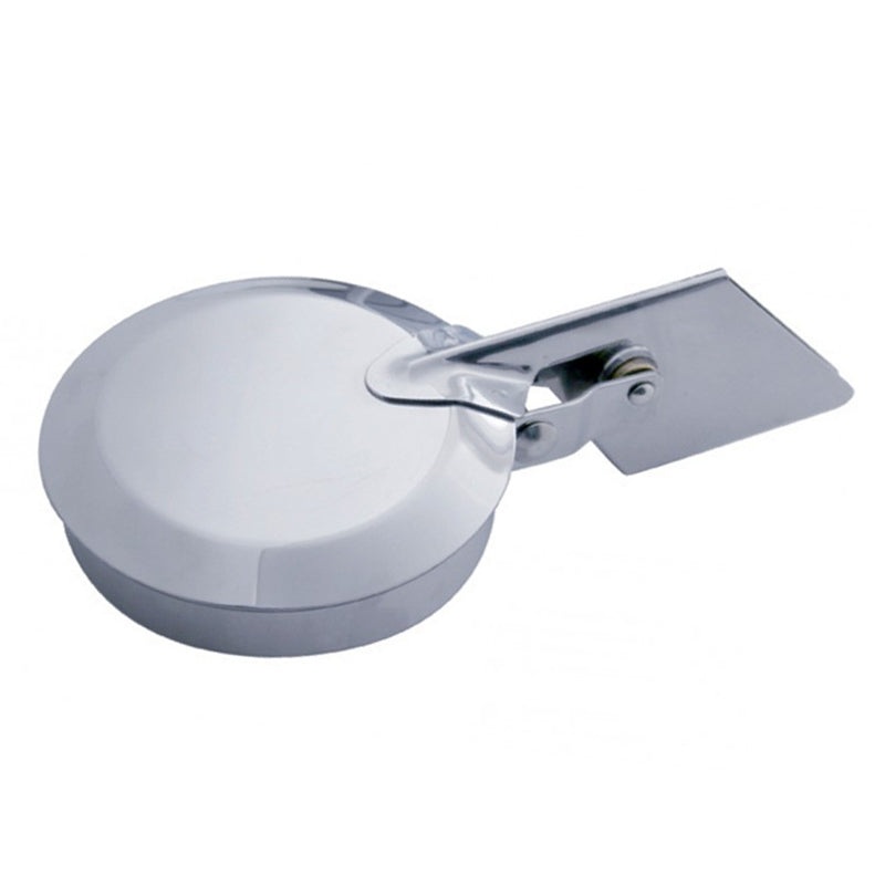 Stainless steel rain cap for straight-cut exhaust stacks – 7 diameter