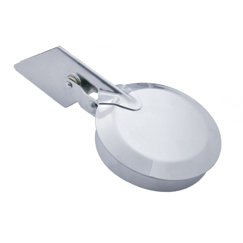 Stainless steel rain cap for straight-cut exhaust stacks – 8 diameter