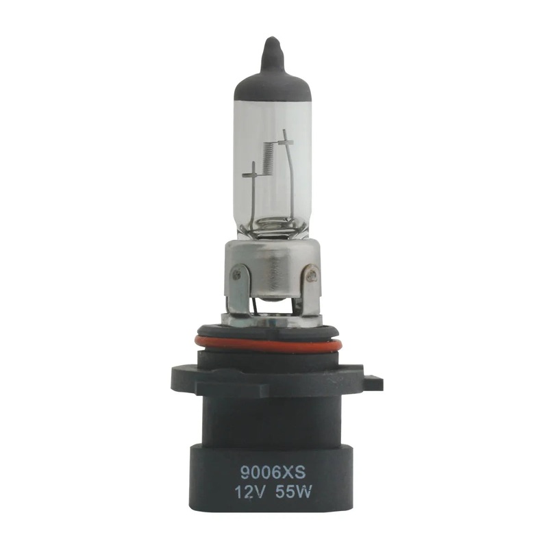 #9006xs halogen headlight bulb – PAIR, Clear – 55 watt