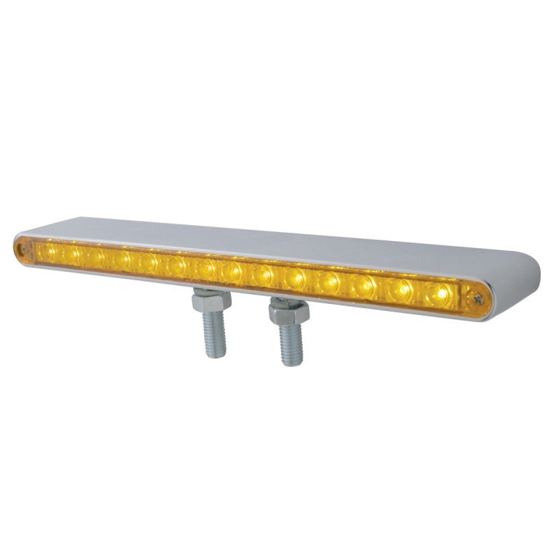 Amber/Red 12 long dual-face LED turn signal pedestal light