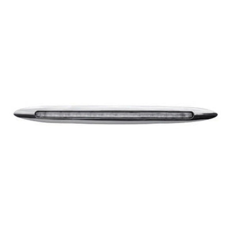 Flatline red 17 extra-long 24 diode LED turn signal light – CLEAR lens