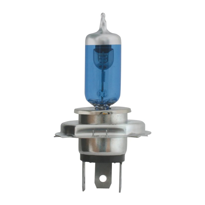 #H4 halogen headlight bulb – PAIR, Icy Blue – 100/90w