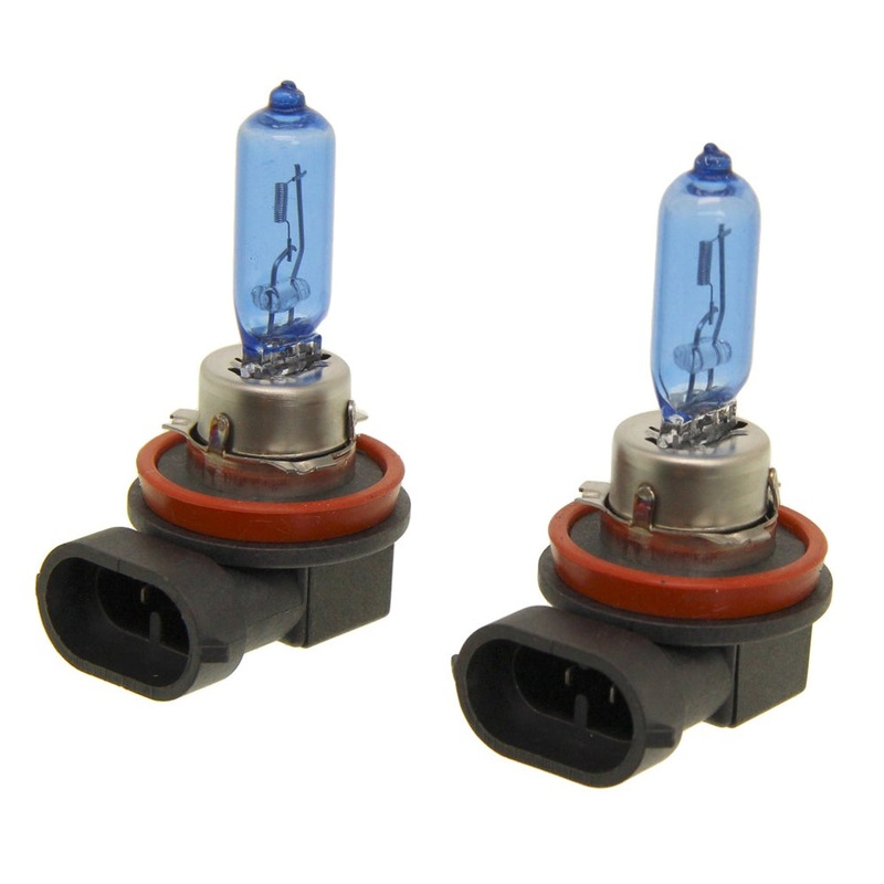 #H9 halogen headlight bulb – PAIR, Icy Blue – 65 watt