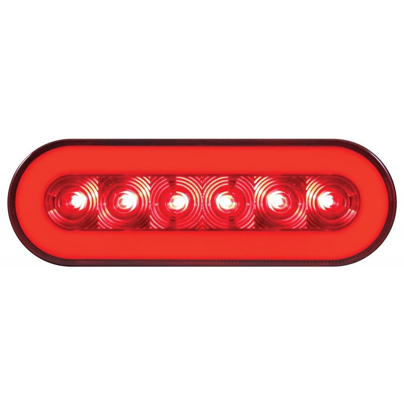 Halo Red 22 diode oval LED stop/turn/tail light