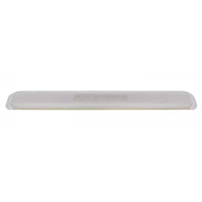 Halo Red 28 diode 17 LED turn signal light bar – CLEAR lens