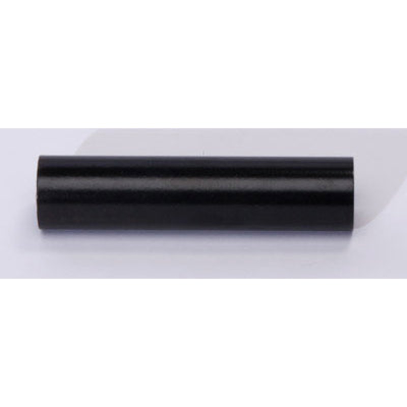 Black powder-coated fender mounting tube – PAIR