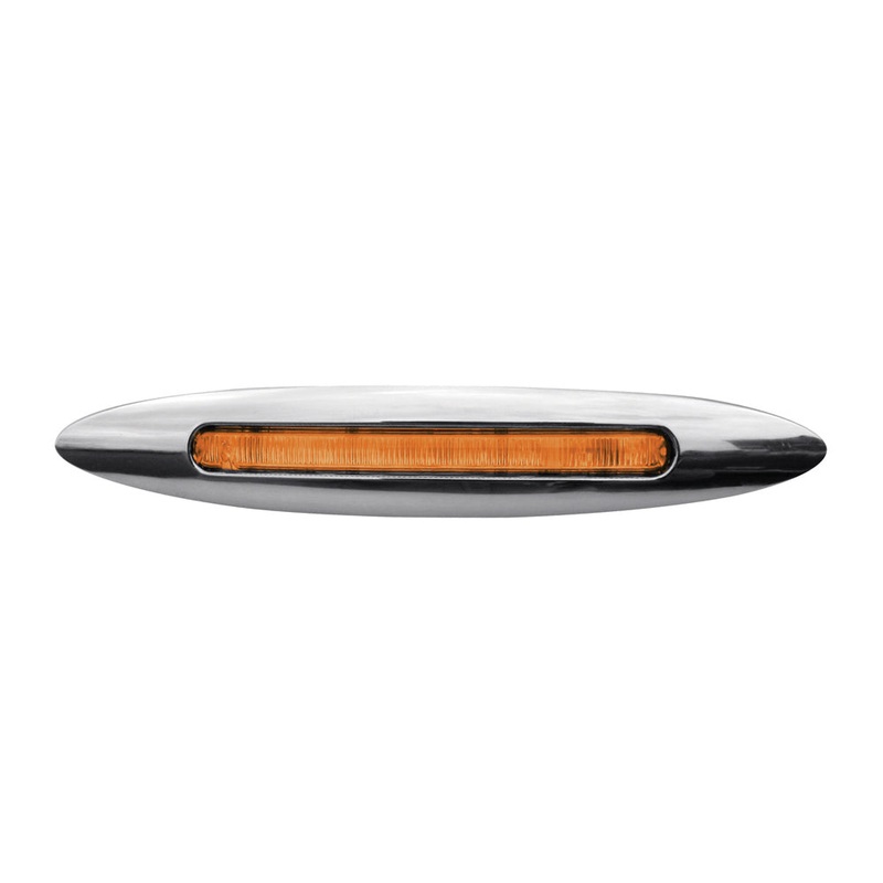 Flatline Amber 4.5 slim-line 7 diode LED marker light