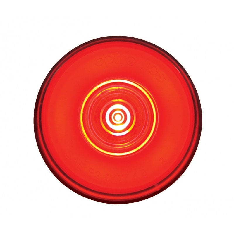 Halo Red 2 round 6 diode LED marker light