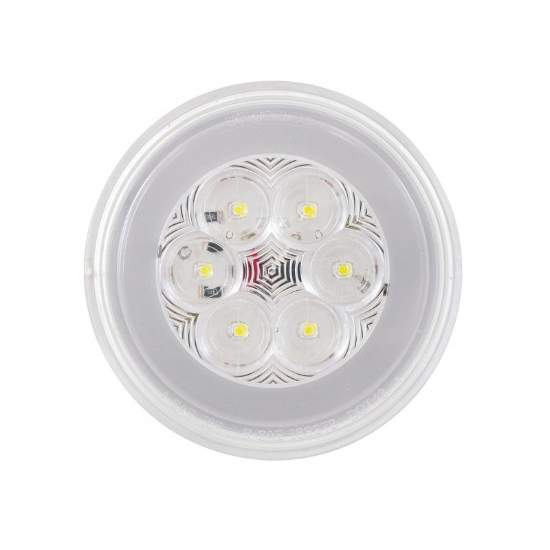 Halo White 4 round 21 diode LED backup/reverse light