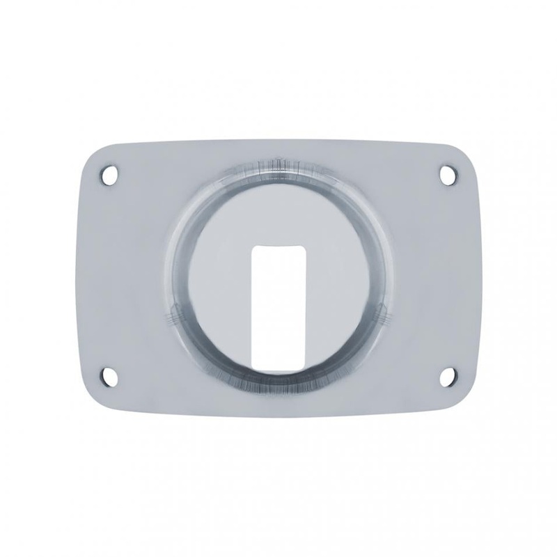 Peterbilt 7 diameter headlight mounting base plate