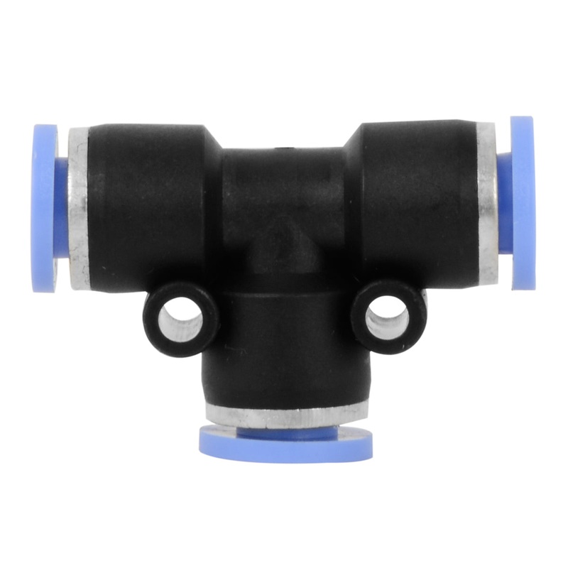 1/4 plastic T quick connector fitting – SINGLE