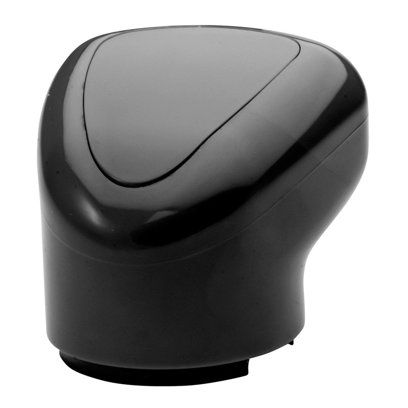 Black plastic gear shift knob for 9/10 speed Eaton Fuller transmissions