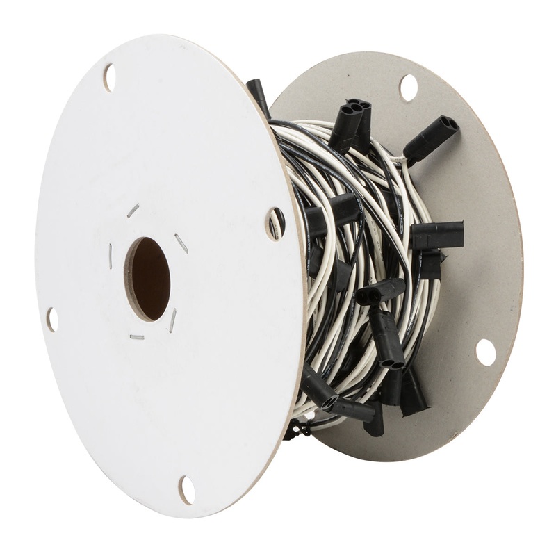 Double female plug continuous wire harness – 24 centers, sold PER PLUG PAIR