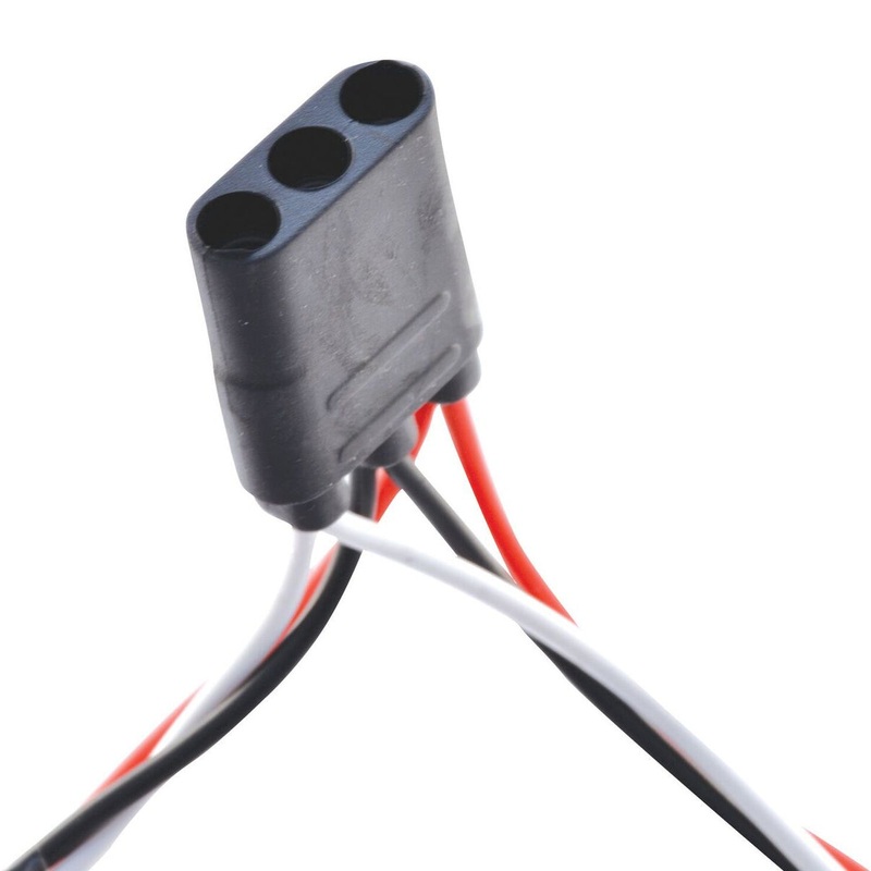 Female triple .180 bullet plug wire harness – 12 spacing