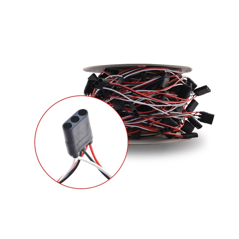 Female triple .180 bullet plug wire harness – 8 spacing