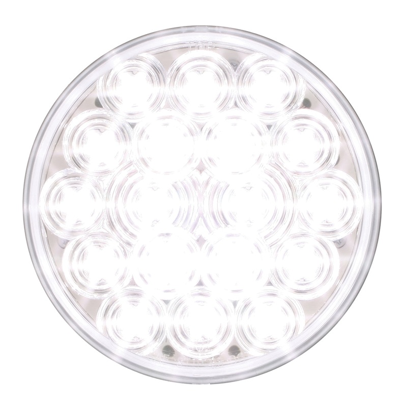 Fleet White 4 round 18 diode LED backup/reverse light