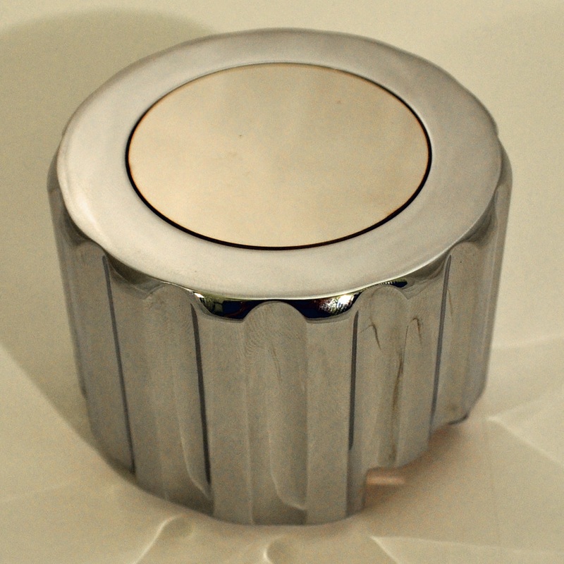 Gripper chrome billet aluminum gear shift knob for 13/18 speed Eaton Fuller transmission