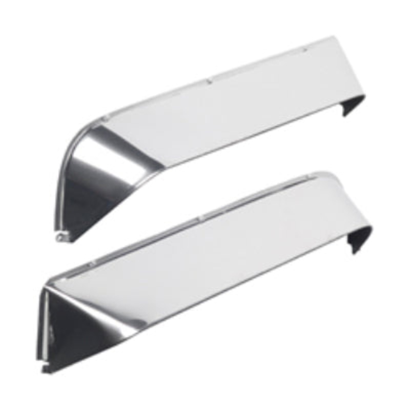 International Non I-Model stainless steel ventshade rain deflector – extra wide width, PAIR