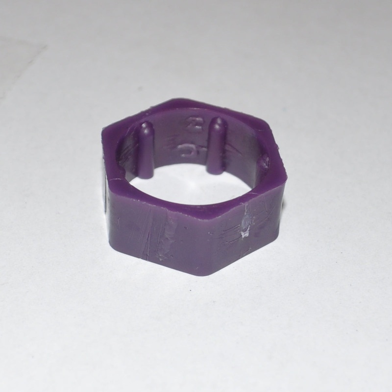 Peterbilt 2009+ 30mm to 7/8 diameter plastic huck rivet cover insert