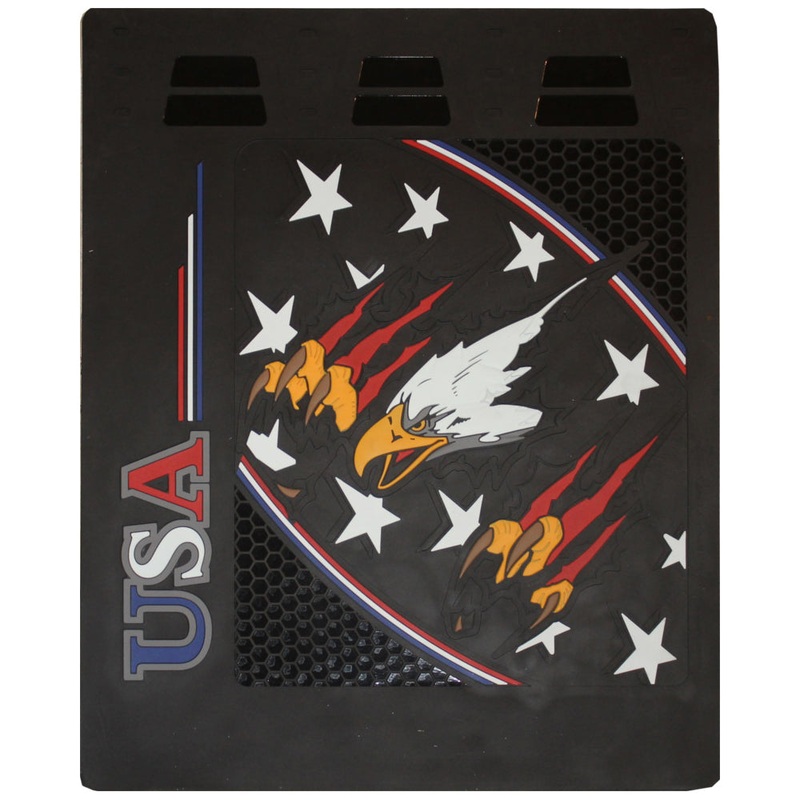 USA Flying Eagle 24 x 30 colored rubber mudflap – PAIR