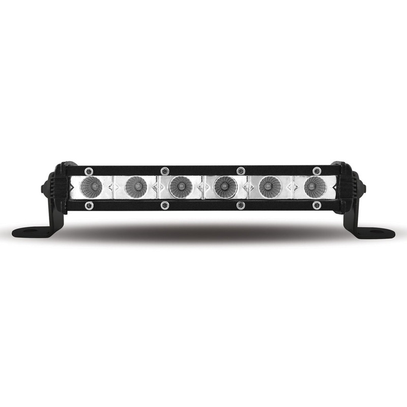 White 7 mini 6 diode LED work light bar – 1260 lumens
