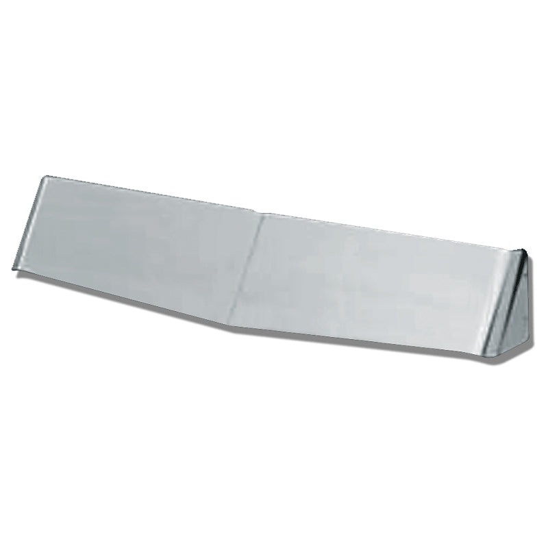 Gangster stainless steel rear sleeper window visor