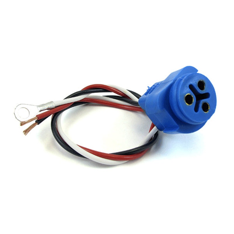 Grote 3 prong female round plug with 6 leads