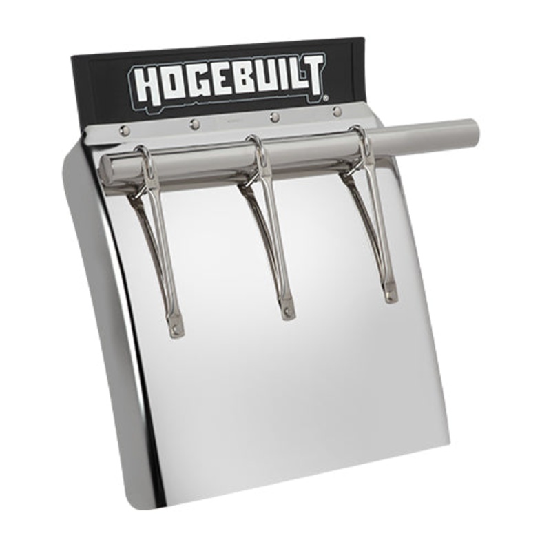 Hogebuilt Premium stainless steel 24 high mount quarter fender with support arms