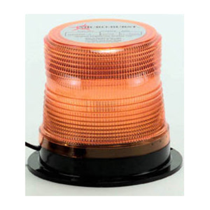 Microburst Amber 5 diameter LED beacon light